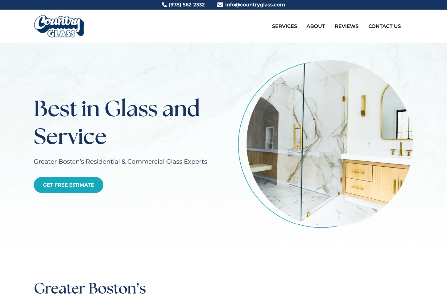 glass company website - country glass